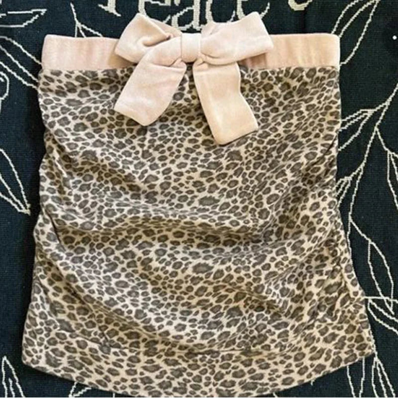 Animal print tank top