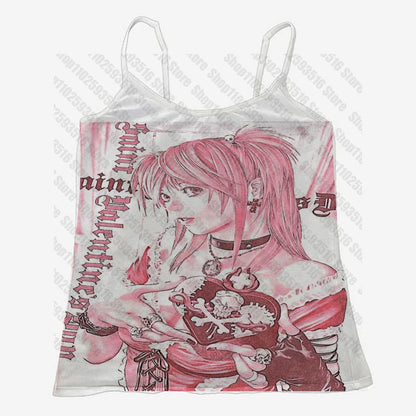 Anime Summer Trashy Y2k tanks