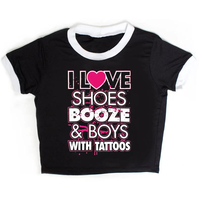 I love shoes,booze tank