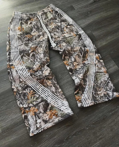 Y2k retro camouflage pants