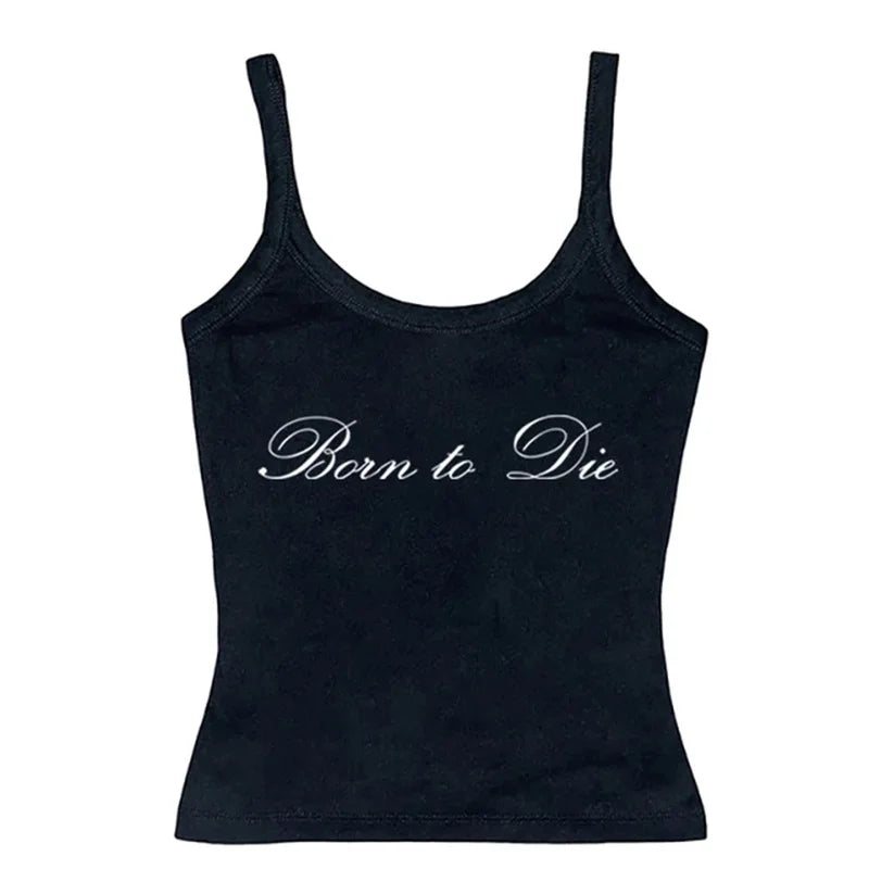 Born to die lace tank