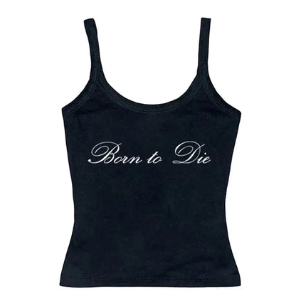 Born to die lace tank