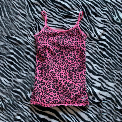 Animal print tank top