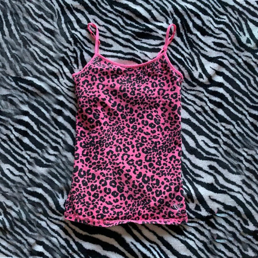 Animal print tank top