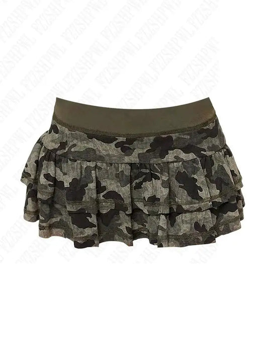 Camouflage Woman Skirt