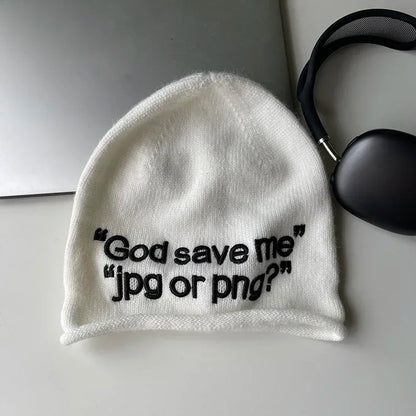 God save me beanie