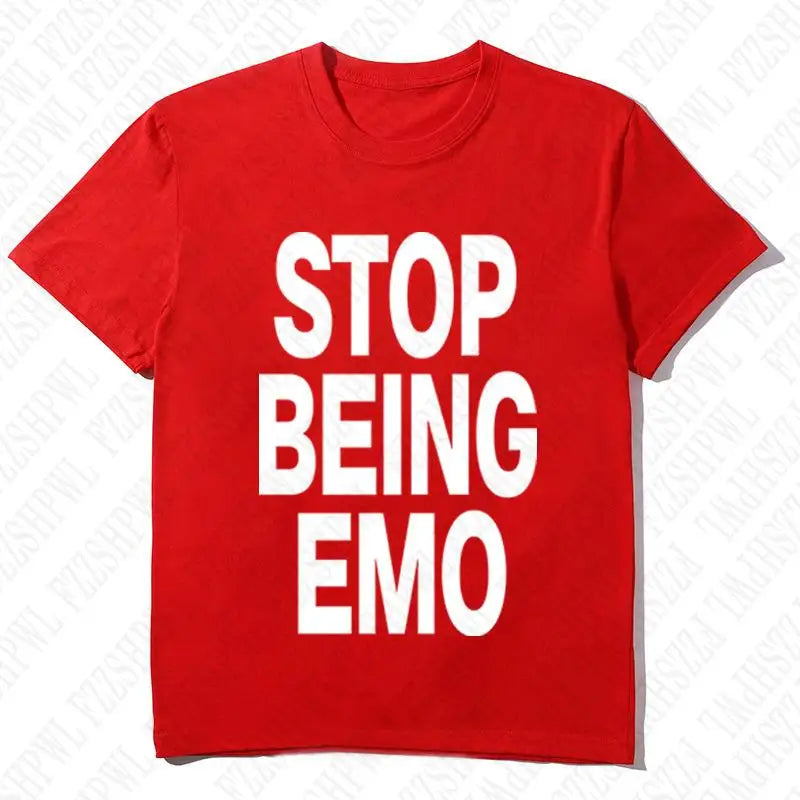 Stop being emo tee