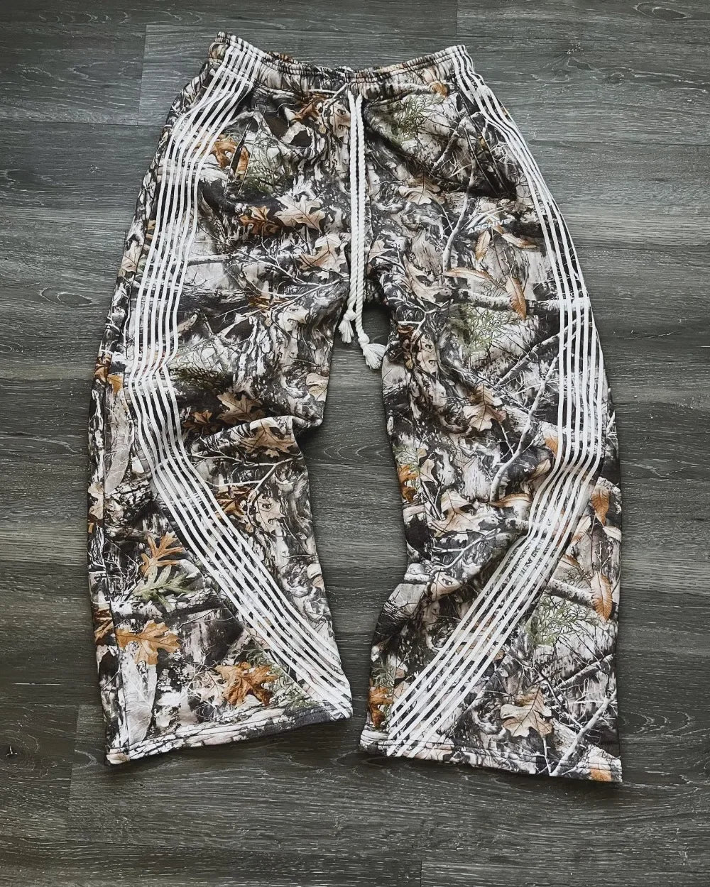 Y2k retro camouflage pants