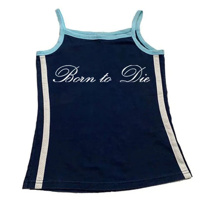 Born to die lace tank