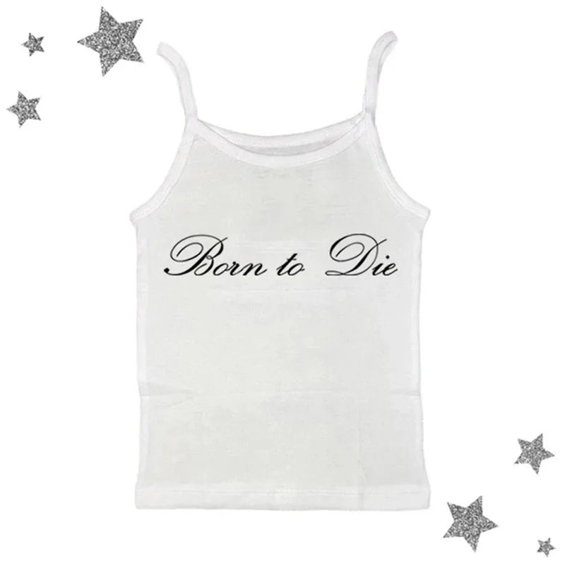 Born to die lace tank