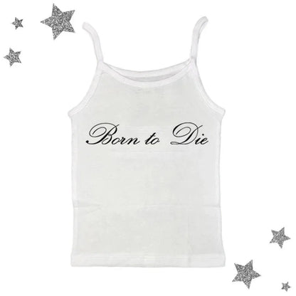 Born to die lace tank