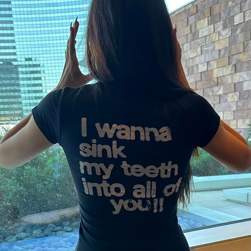 Sink my teeth tee