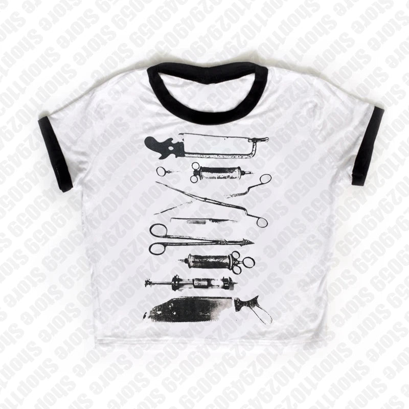 Scissors tee