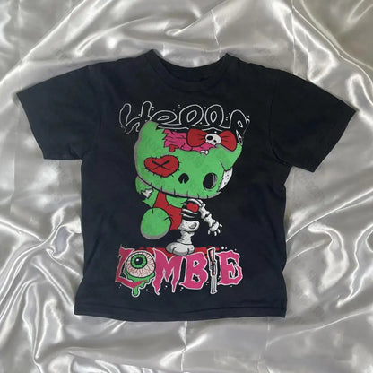 Punk kitty tee