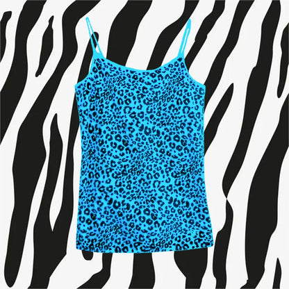 Animal print tank top