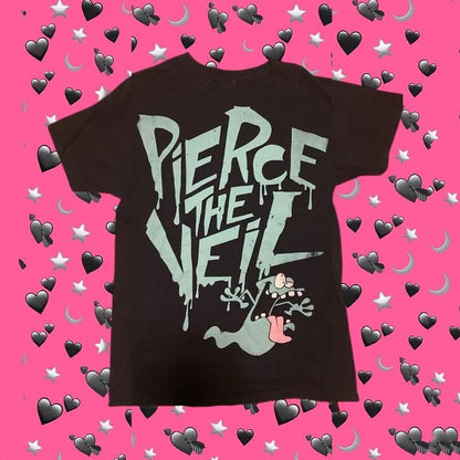 Scene girl tee