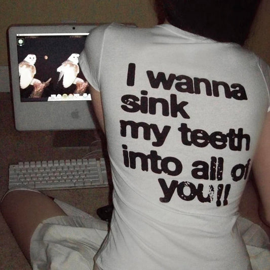 Sink my teeth tee