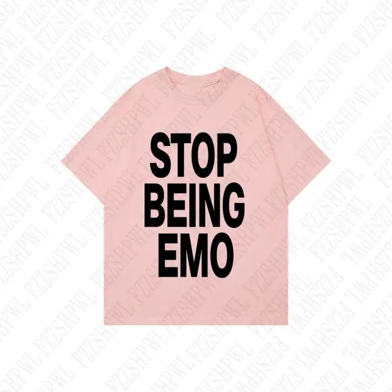 Stop being emo tee