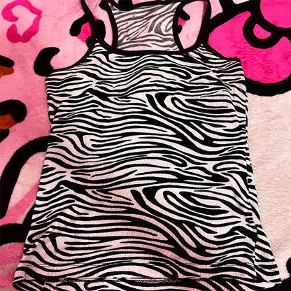 Animal print tank top