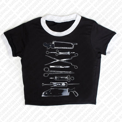 Scissors tee